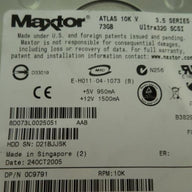 MC6726_8D073J0_MAXTOR 73GB SCSI 80pin HDD - 10K - Ultra320 - 3.5" - Image3