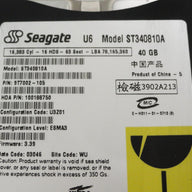 9T7002-102 - Seagate 40Gb IDE 5400rpm 3.5in HDD - Refurbished