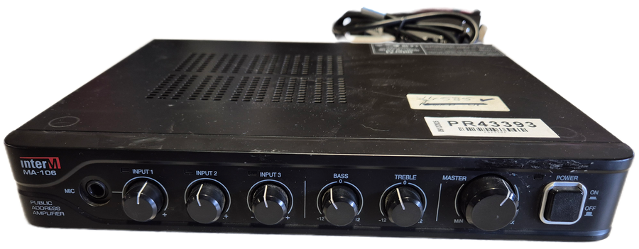 Inter-M Public Address Amplifier ( MA-106 ) USED