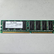 Infineon 256MB DDR-400MHz PC3200 CL3 184-Pin UDIMM ( HYS64D32300GU-5-B ) REF