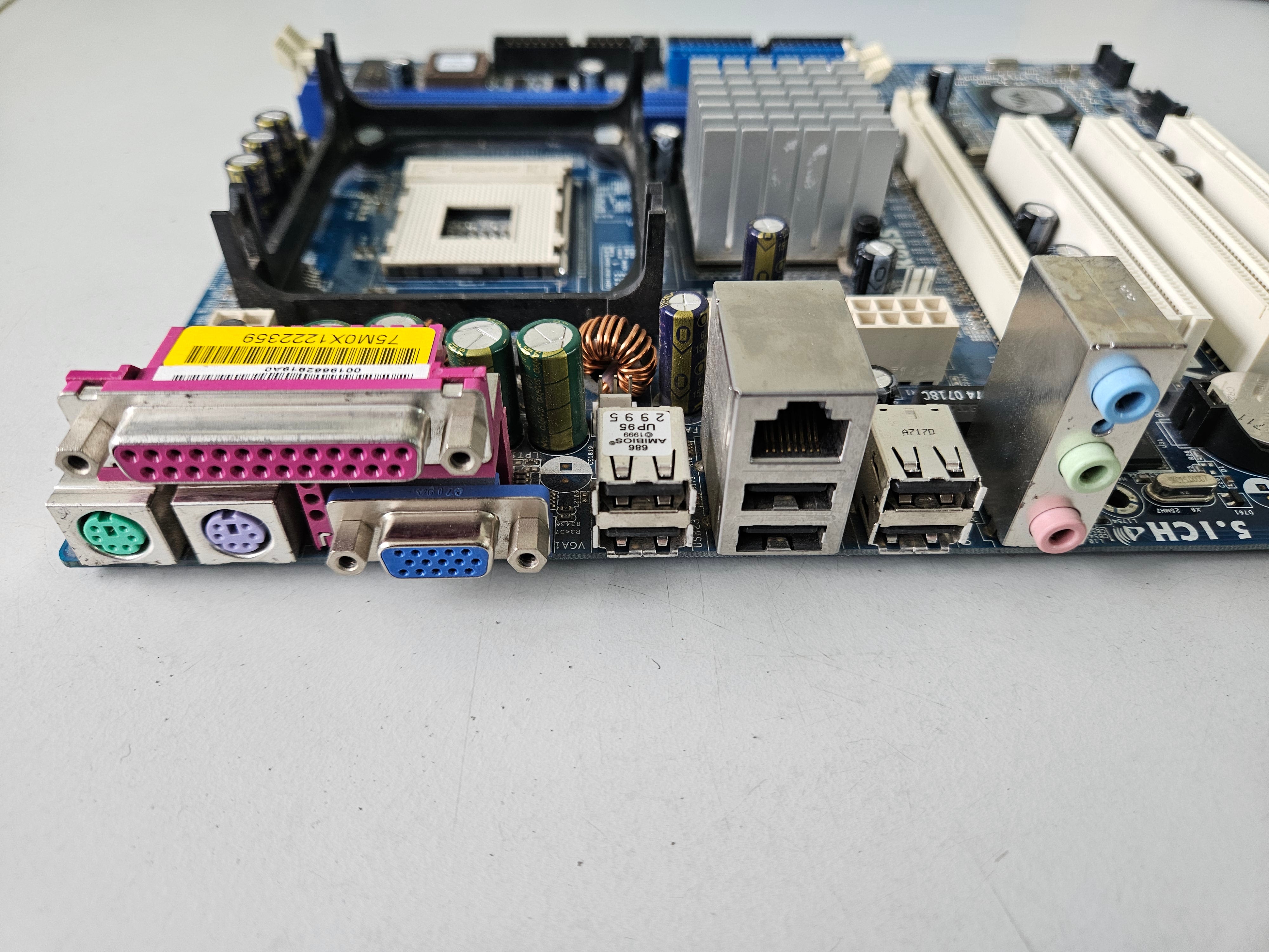 ASRock Socket 478 MicroATX Intel Motherboard ( P4VM890 ) USED