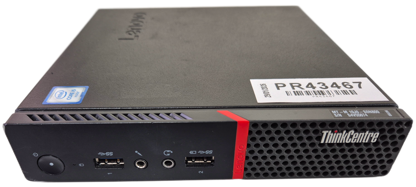 Lenovo ThinkCentre M700 240GB SSD 8GB RAM i5-6500T 2.5GHz NO OS ( 10J0-S0N800 ) USED
