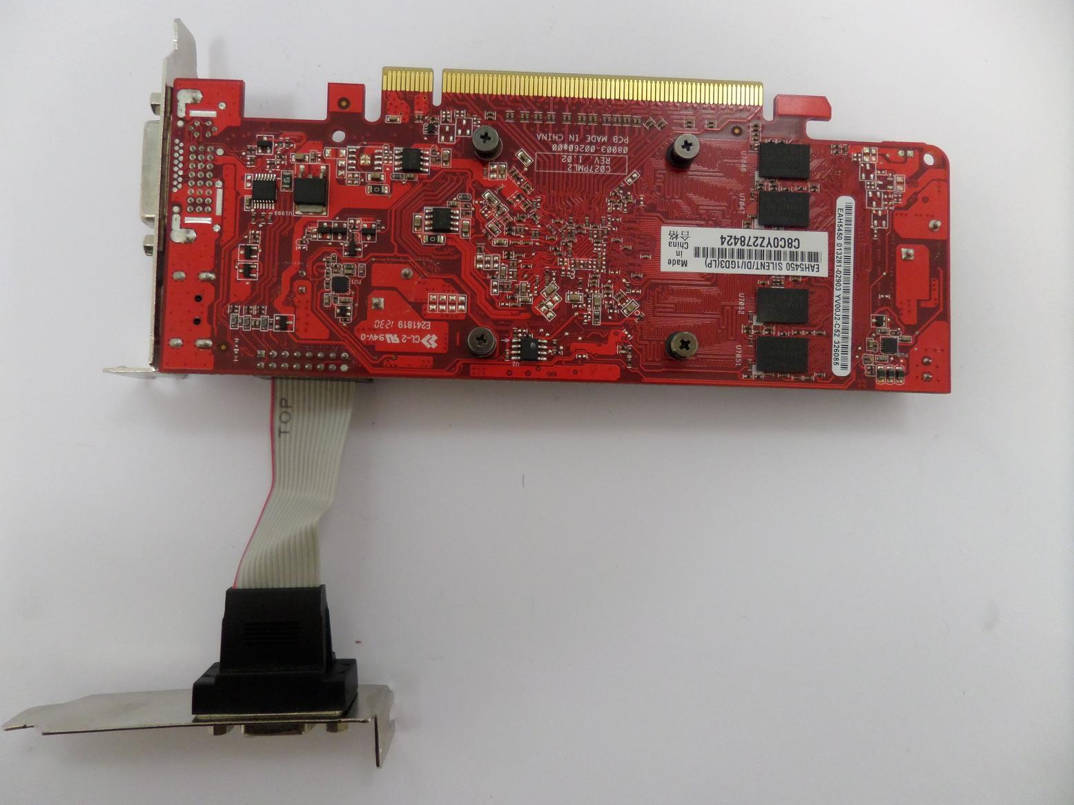 Asus EAH5450 Silent/DI/1GD3(LP) PCI-E Card ( EAH5450 ) REF