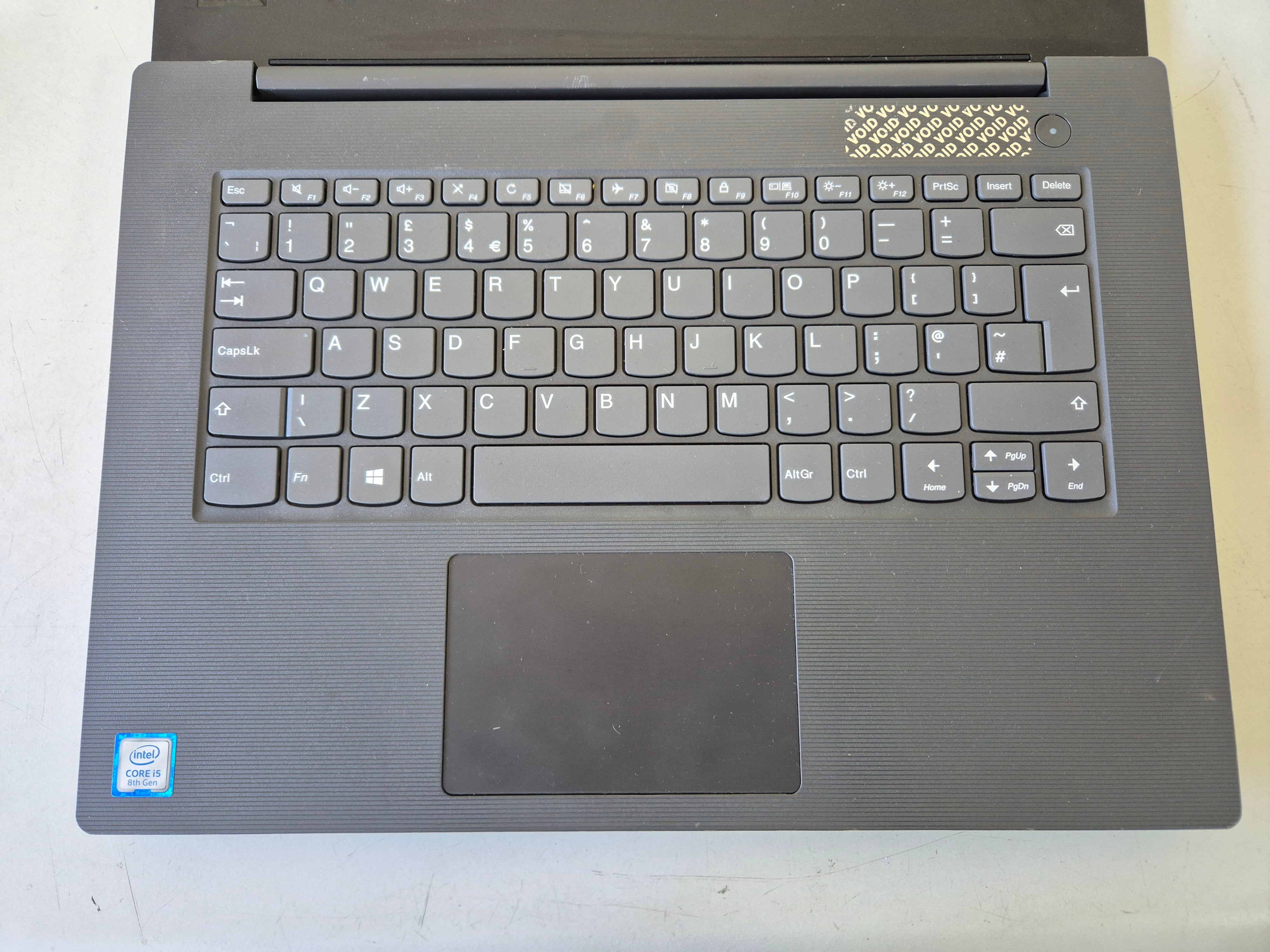 Lenovo V130-14IKB 250GB SSD 8GB RAM i5-8250U 1.8GHz Win10 14" NO BATTERY USED