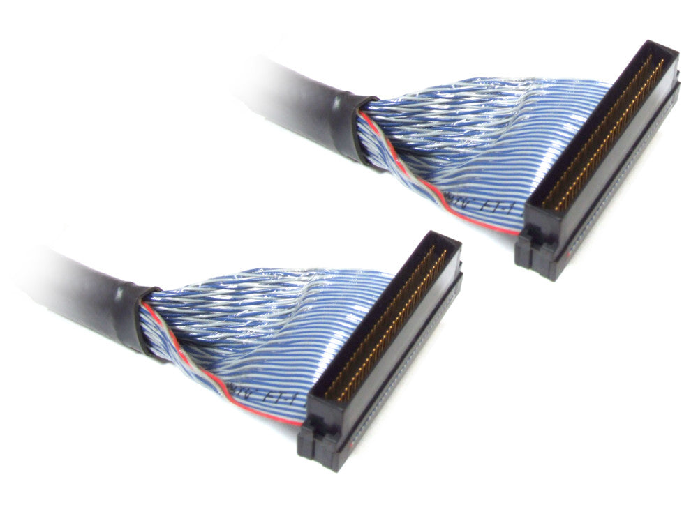 HP SCSI 68 Pin Data Cable Blue ( 166298-038 ) REF