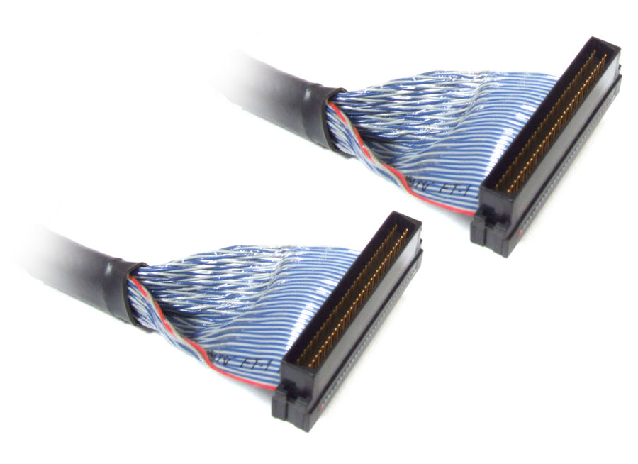 HP SCSI 68 Pin Data Cable Blue ( 166298-038 ) REF
