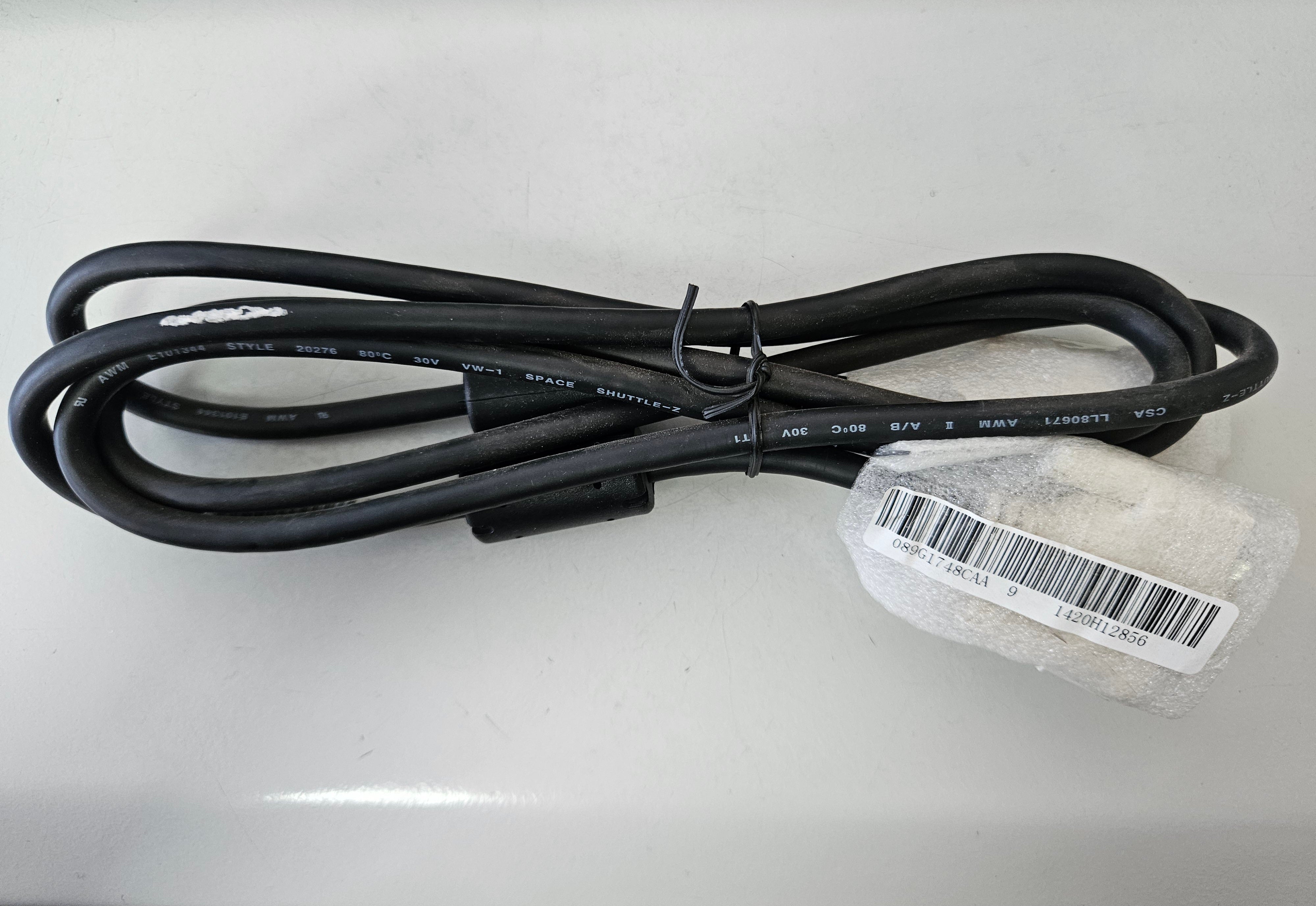 JOBLOTx4 Genuine Dell 1.8M DVD-D M-M Black Cable ( 089G1748CAA ) NOB