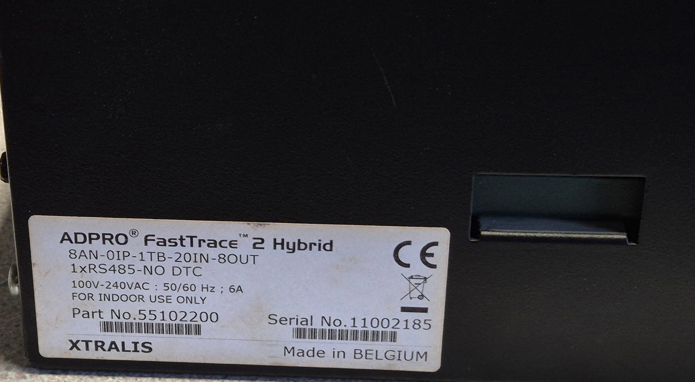 Xtralis ADPRO FastTrace 2 multi-site video security system - 2 x 1TB HDD 2GB RAM ( 55102200 ) USED