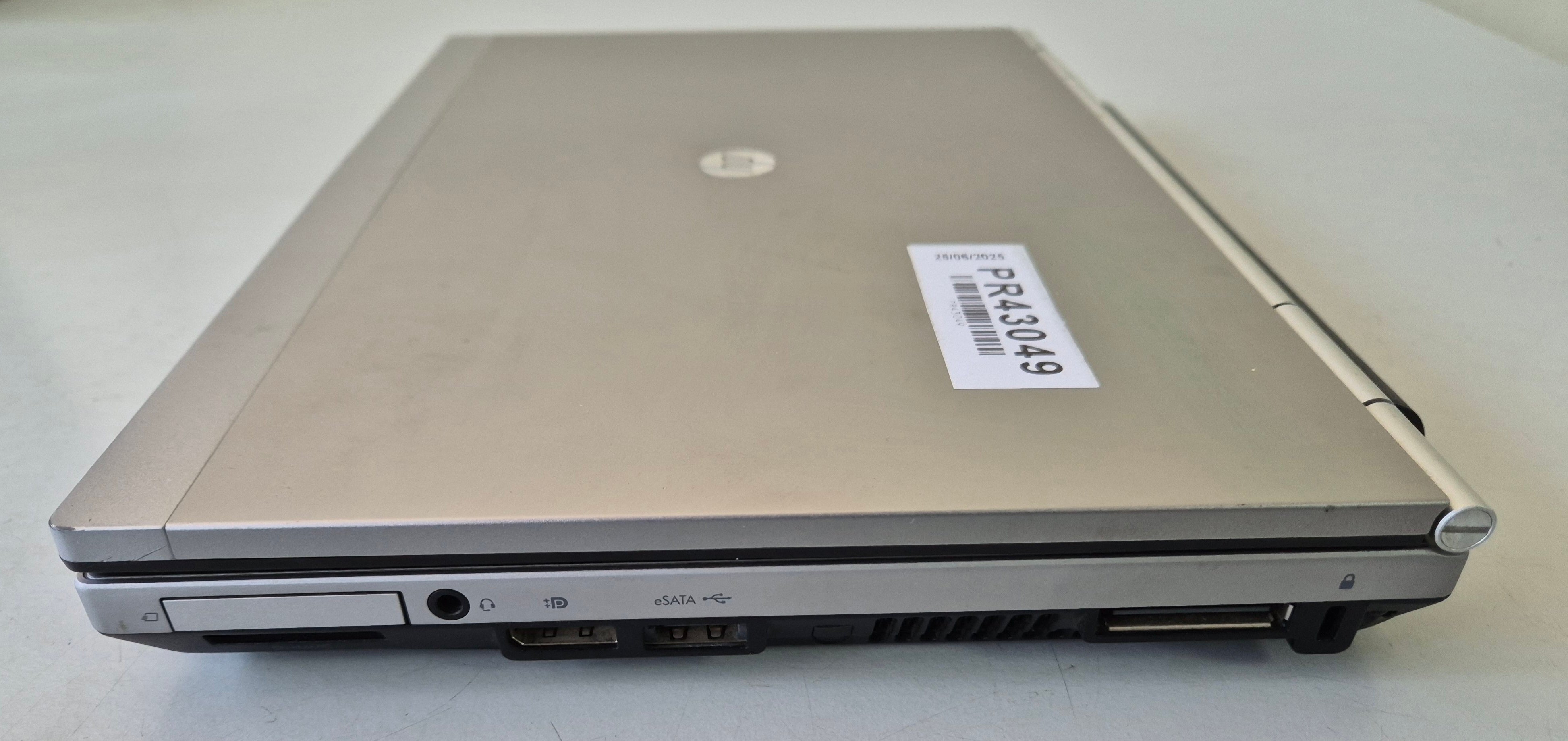 HP EliteBook 2560p 320GB HDD 4GB RAM i5-2410M 2.60GHz DVD Win7Pro 12.5" USED