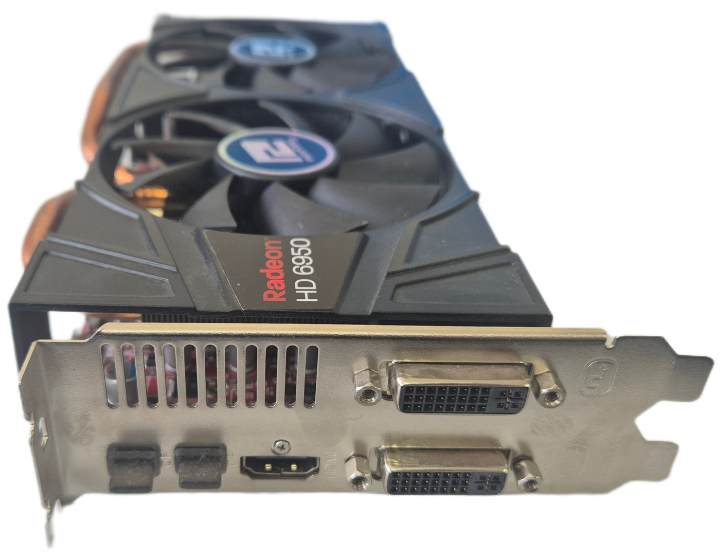PowerColor Radeon HD 6950 2GB GDDR5 GPU ( AX6950 2GBD5-M2DH ) USED