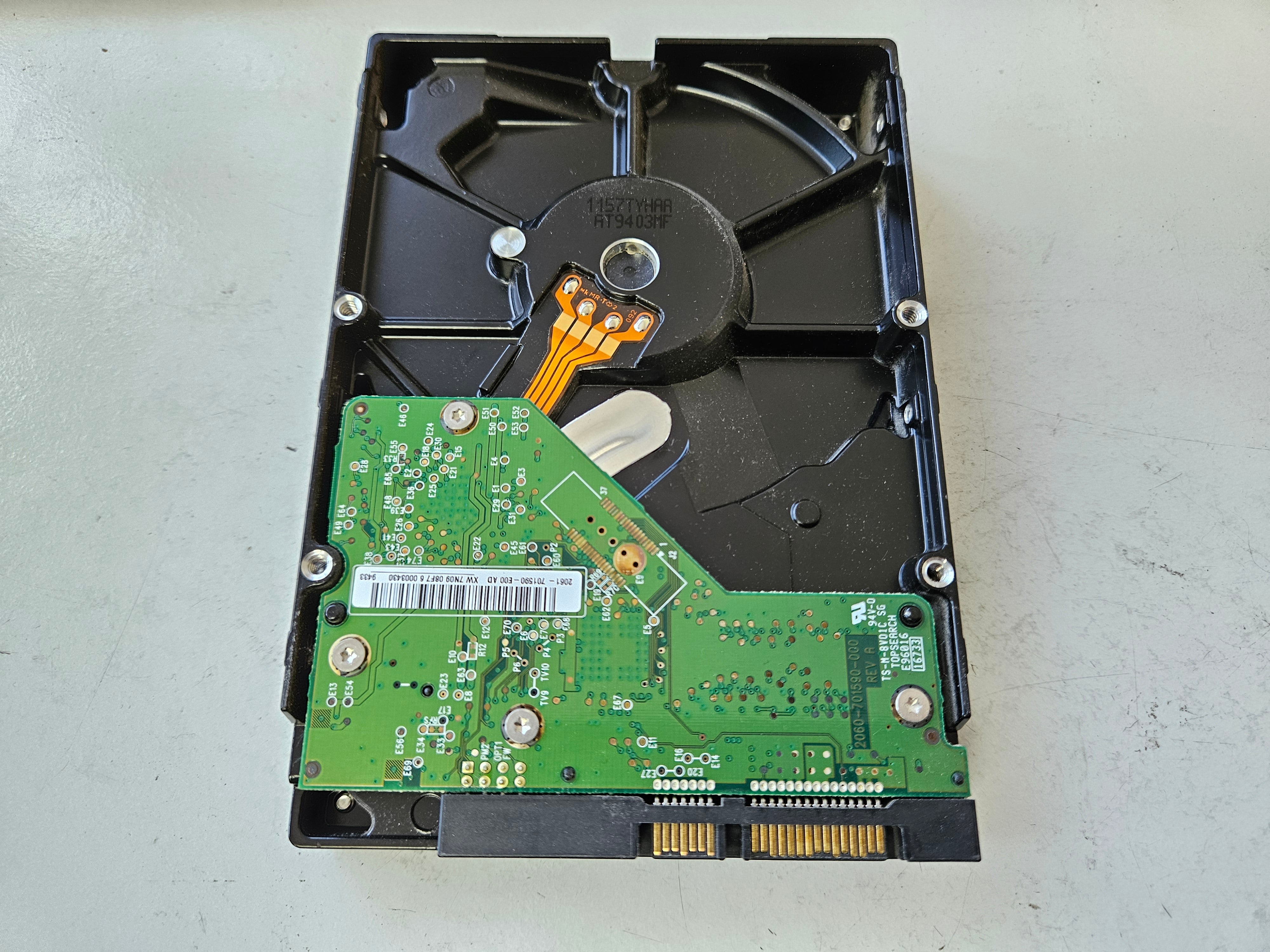 Western Digital 160GB 7200RPM SATA 3.5in HDD ( WD1600AAJS-07M0A0 ) REF