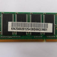 HYS64D32020HDL-6-C - Infineon 256MB PC2700 DDR-333MHz non-ECC Unbuffered CL2.5 200-Pin SoDimm Memory Module - USED