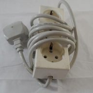 UK/EURO ADAPTER - UK/European Mains Adaptor Plug - NEW