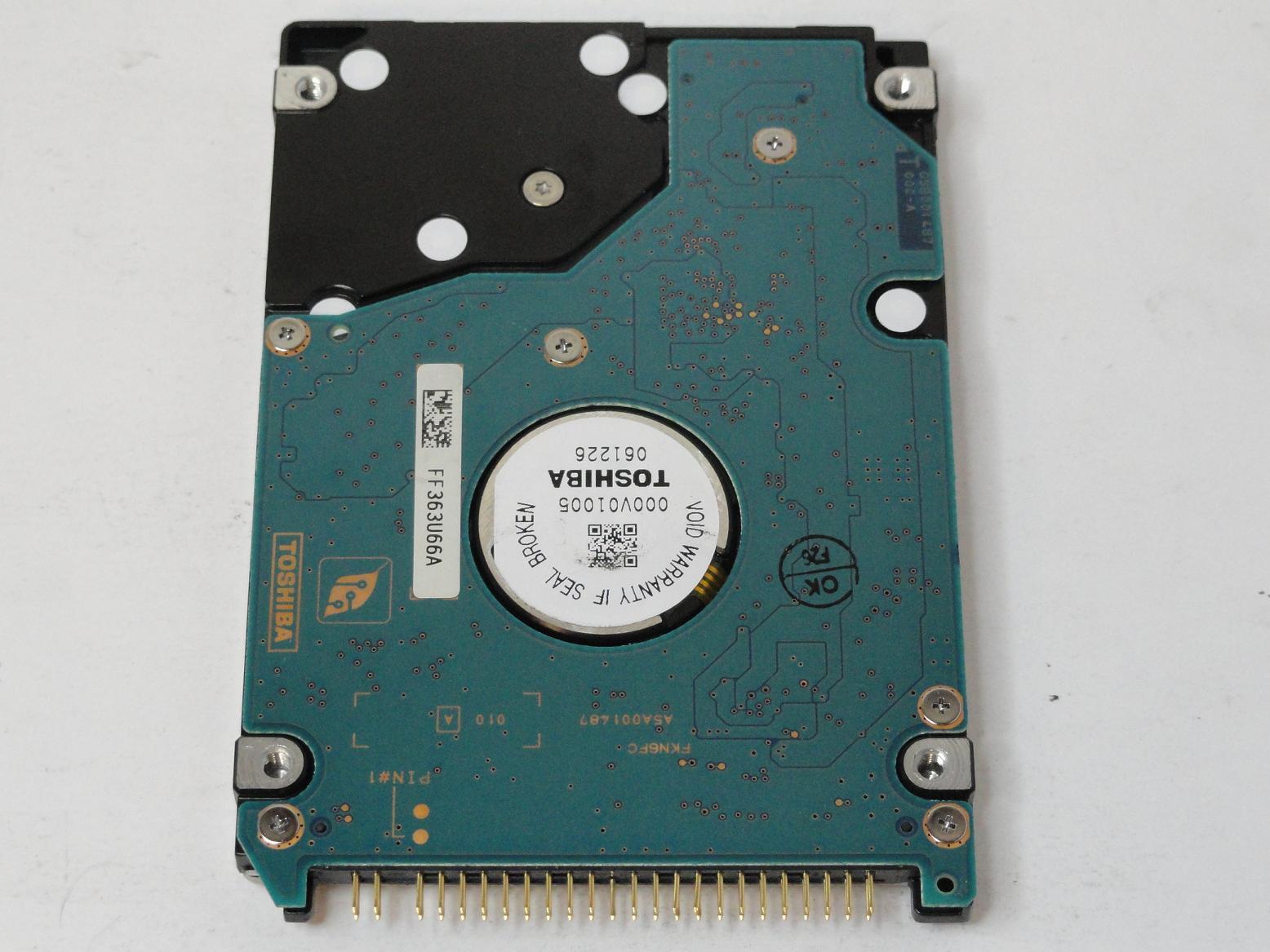 PR14912_HDD2D10_Toshiba HP 40GB IDE 5400rpm 2.5in HDD - Image3