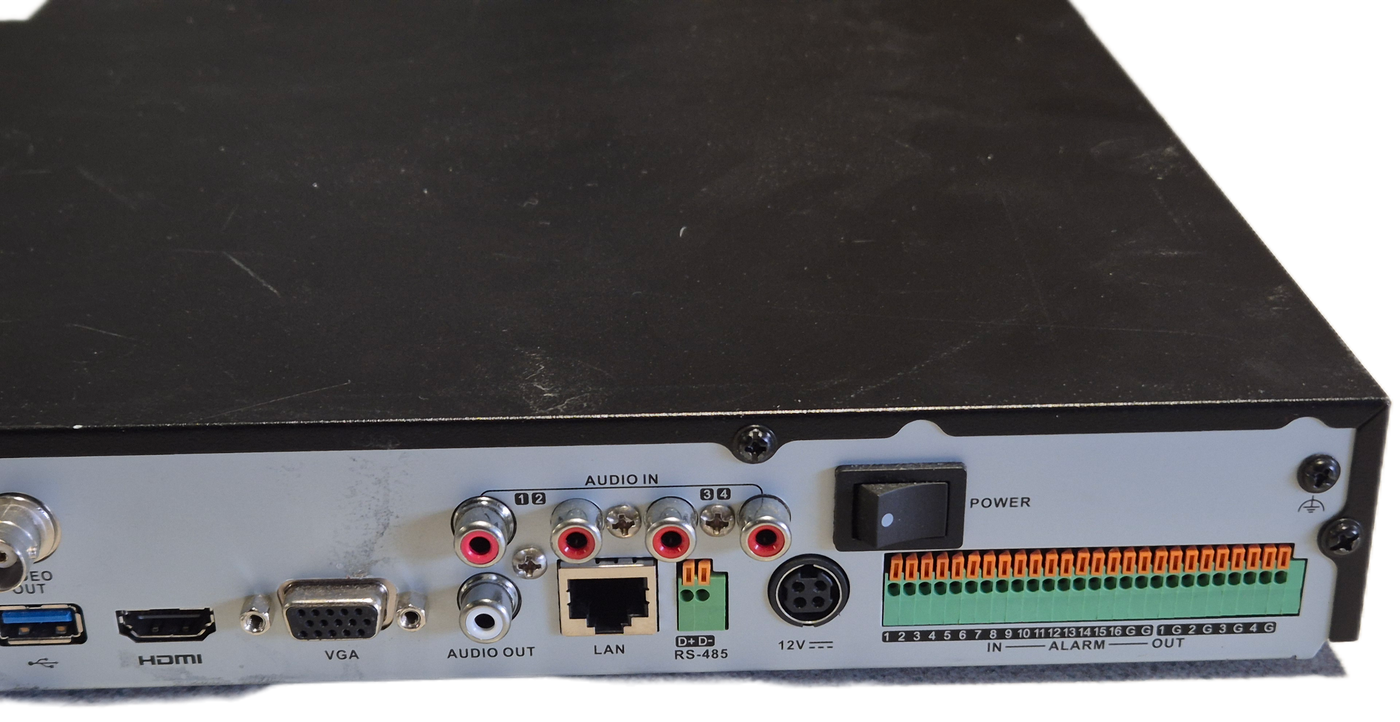 HIKVision 16 Channel Embedded Net DVR 2x6TB HDD  - passwords reset - NO PSU ( DS-7216HUHI-K2 ) USED