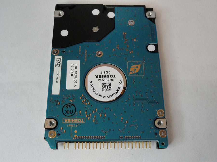 PR01757_HDD2187_Toshiba 20GB IDE 4200rpm 2.5in HDD - Image2