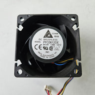 Delta Electronics DC12V 1.68A 60mm 4Wire Brushless Fan ( PFC0612DE ) USED