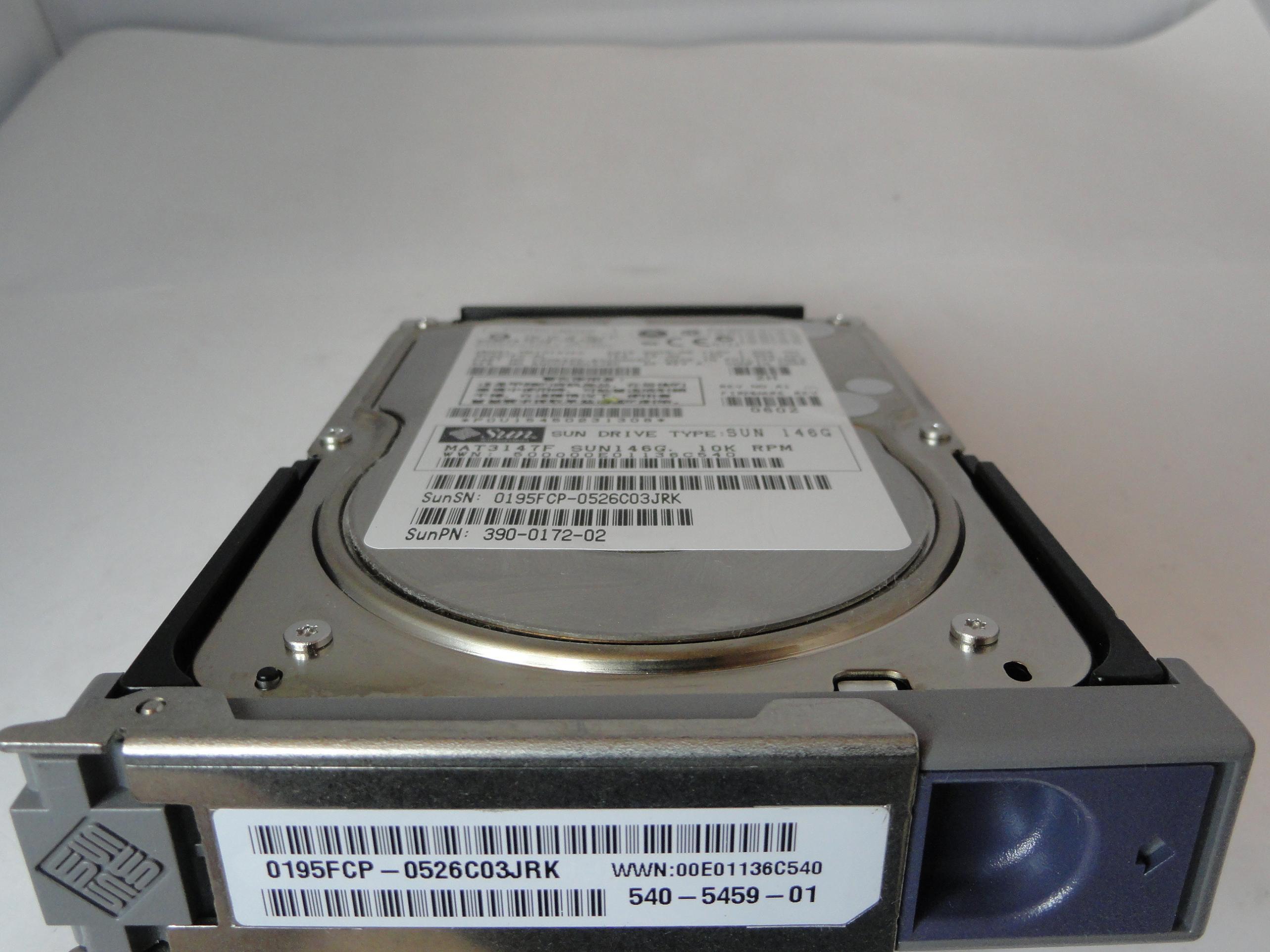 CA06458-B22000SU - Fujitsu sun 146Gb Fibre Channel 10Krpm 3.5in HDD - Refurbished