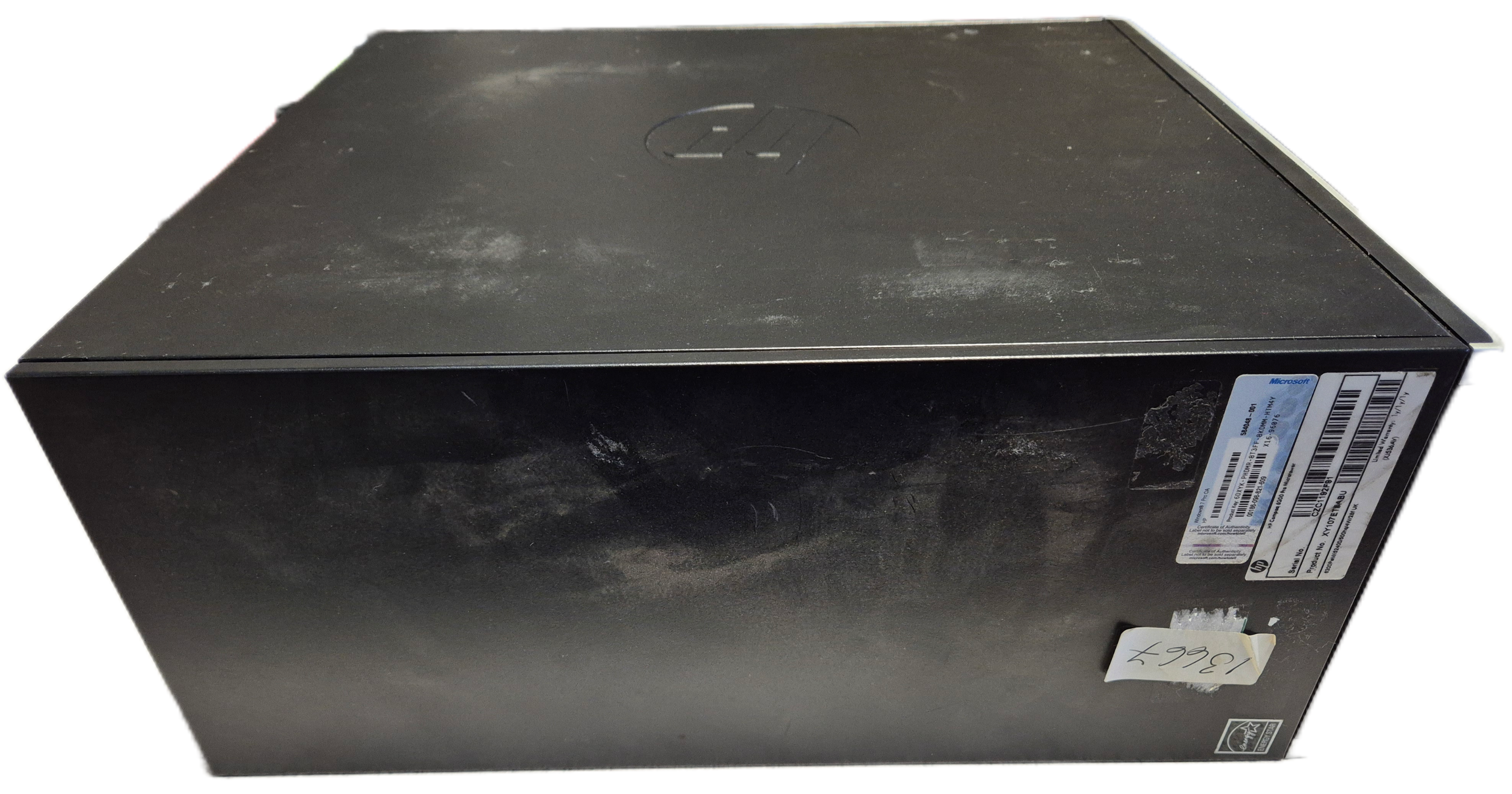 HP Compaq 6200 Pro MT DVD 8GB RAM i5-2400 3.1GHz NO OS NO HD Win7Pro COA present ( XY107ET#ABU ) USED