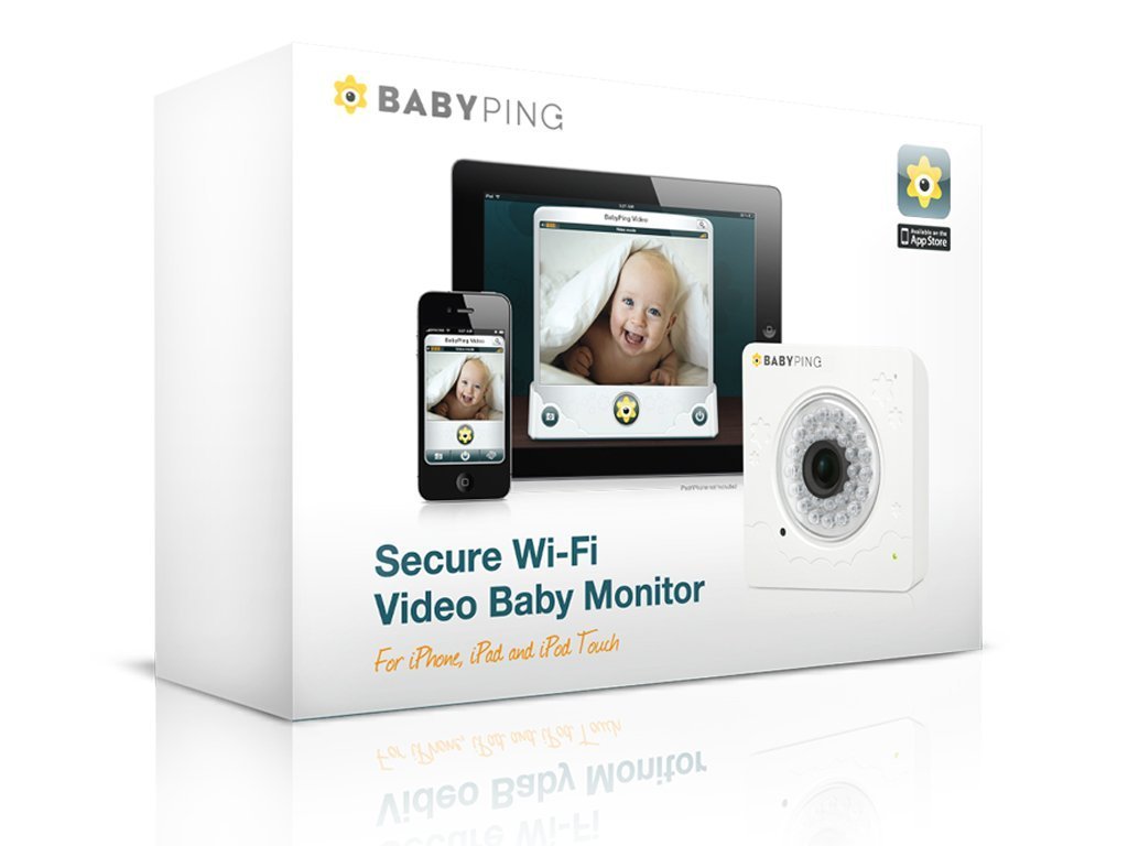 PR26334_BABYV002_BabyPing Wi-Fi Baby Video Monitor - White - Image3