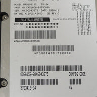 Fujitsu Sun 9.1GBSCSI 80Pin 3.5" HDD In Sun Caddy ( CA01606-B55100SD MAB3091SC 370-3413-04 540-3704-01 ) REF