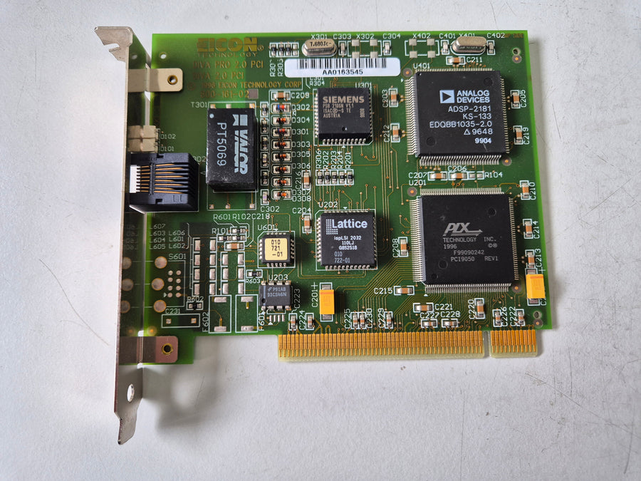 Eicon Technology Diva Pro 2.0 PCI Adapter Card ( 800-161-02 800-161/800-162 ) USED