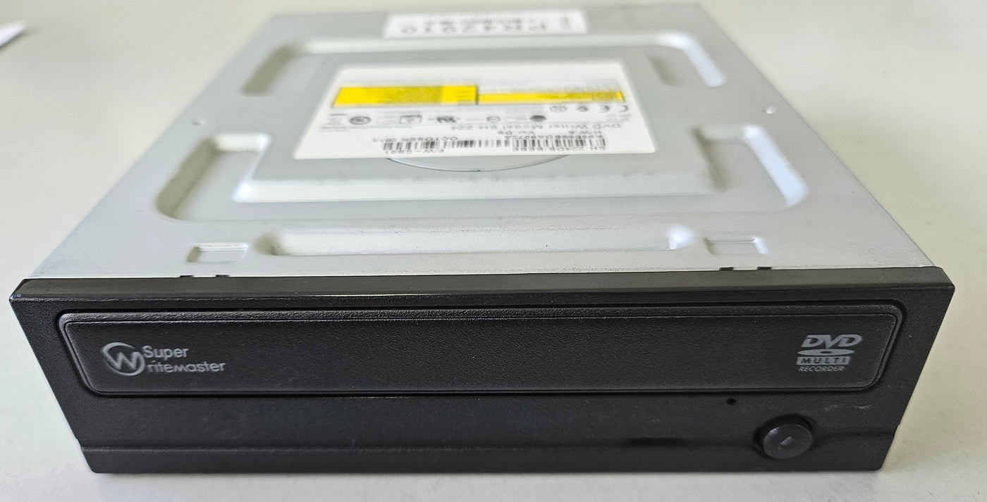 Samsung SH-224 24x DVDRW SATA Writer Drive Black Bezel ( SH-224DB SH-224DB/BEBE ) USED