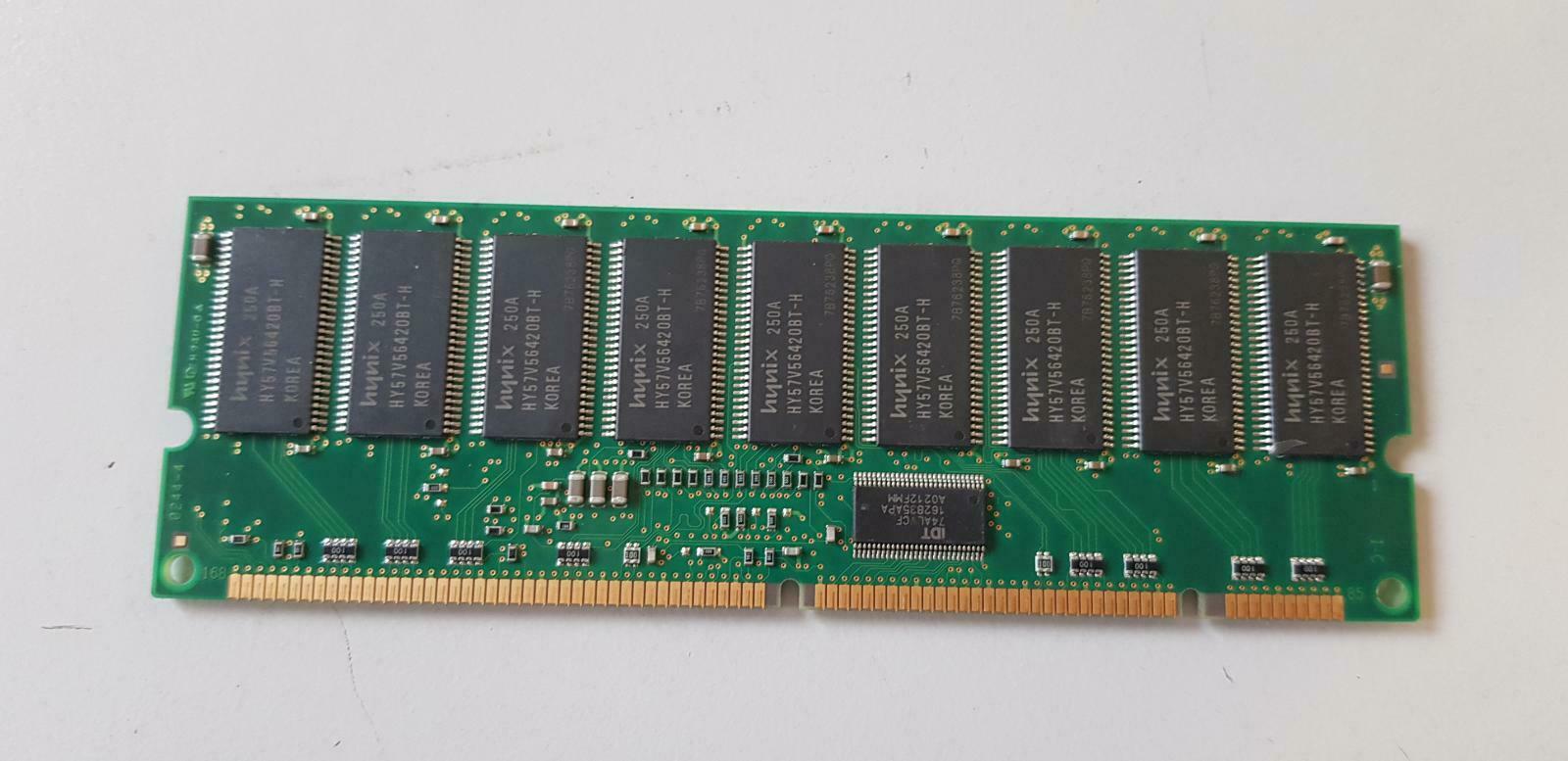 Hynix HP 512Mb SDRAM PC133R CL3 ECC Reg RAM ( HYM72V64C736BT4-H 127006-041 ) REF