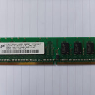 Micron 256MB PC2-3200 DDR2-400MHz non-ECC Unbuffered CL3 240-Pin DIMM Memory Module (MT8HTF3264AY-40EB3)