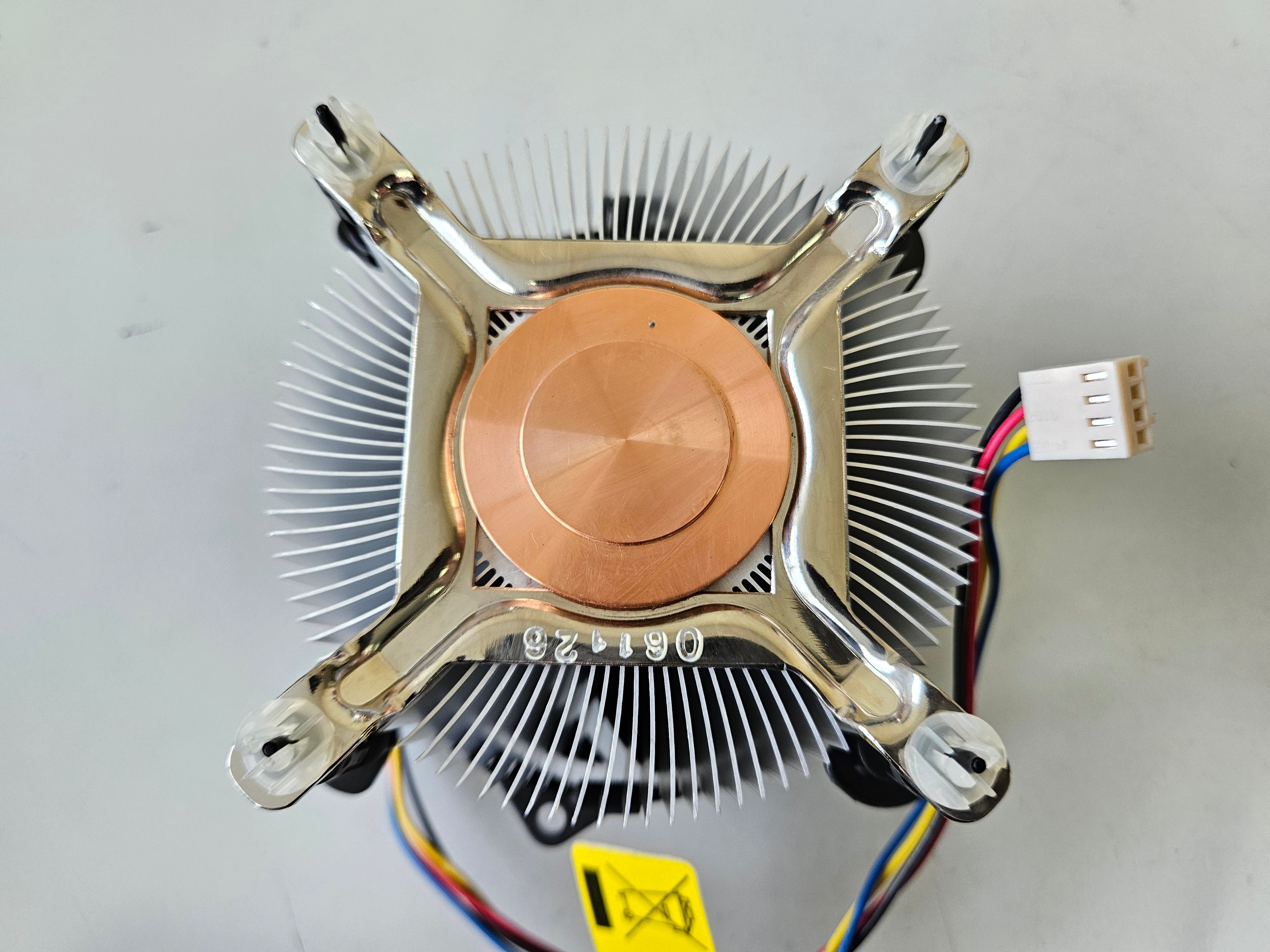 Cooler Master CM12V CPU Cooler Fan For Intel LGA775 Dual Core 4200rpm ( CI5-9IDPA-I1-GP ) USED
