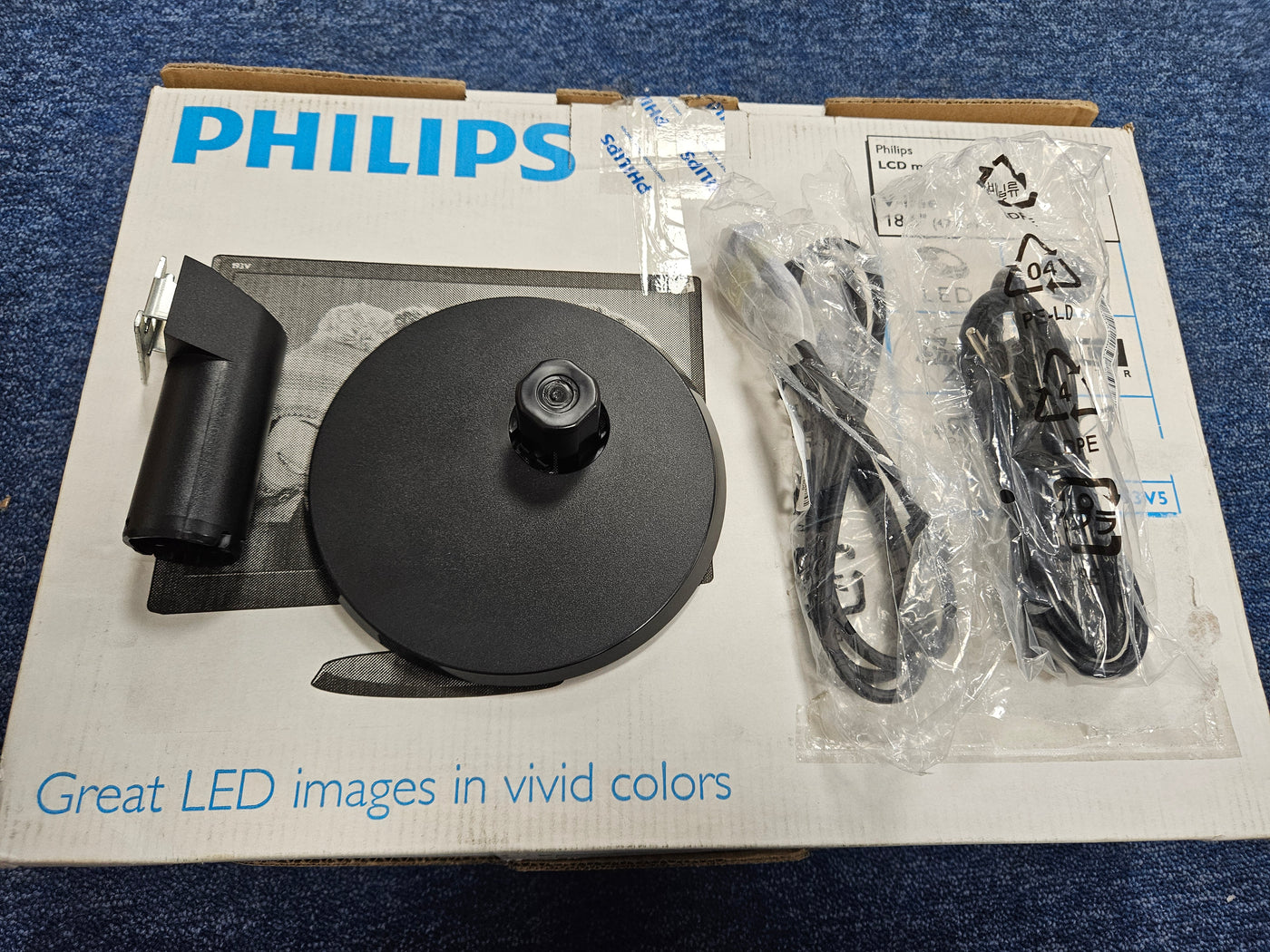 Philips 18.5" V-Line LCD Monitor ( 193V5L 193V5LSB2/10 ) REF