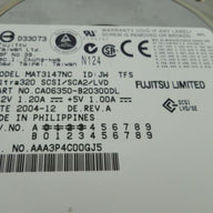 PR10964_CA06350-B20300DL_Fujitsu Dell 147GB SCSI 80 Pin 10Krpm 3.5in HDD - Image3