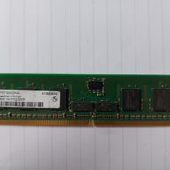Qimonda 256MB PC2-3200 DDR2-400MHz ECC Registered CL3 240-Pin DIMM Single Rank Memory Module HYS72T32000DR-5-A