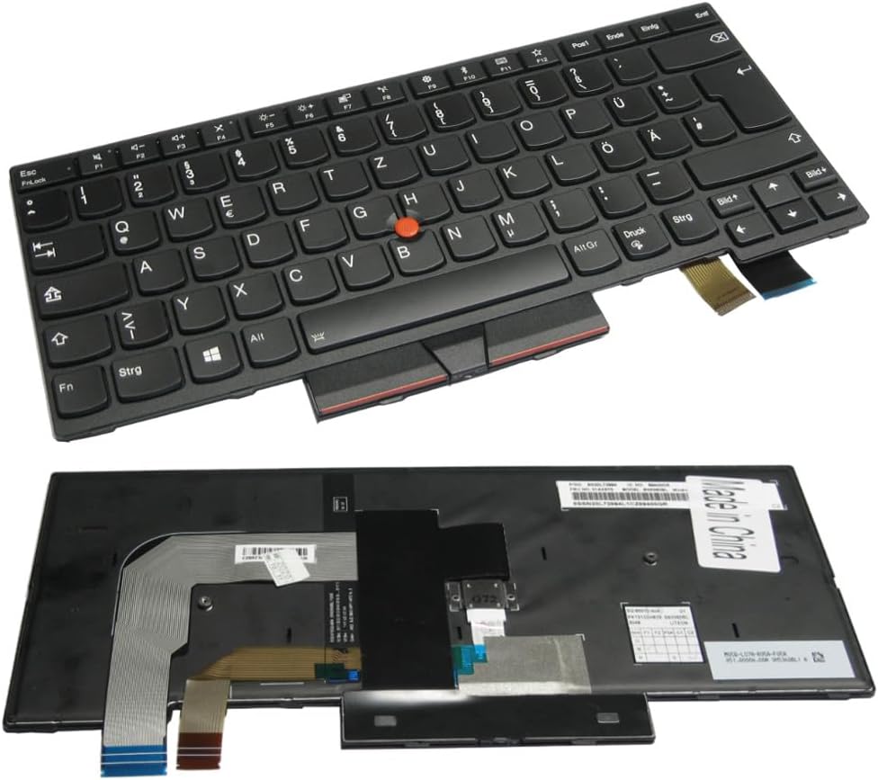 Lenovo ThinkPad T470 German Keyboard QWERTZ ( 01AX458 SN20L72779 ) NOB