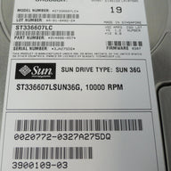 9V4006-057 - Seagate Sun 36GB SCSI 80 Pin 10Krpm 3.5in Cheetah HDD - Refurbished