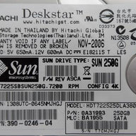 PR17620_0A31993_Hitachi / Sun - 250GB SATA 7200rpm 3.5in HDD - Image2