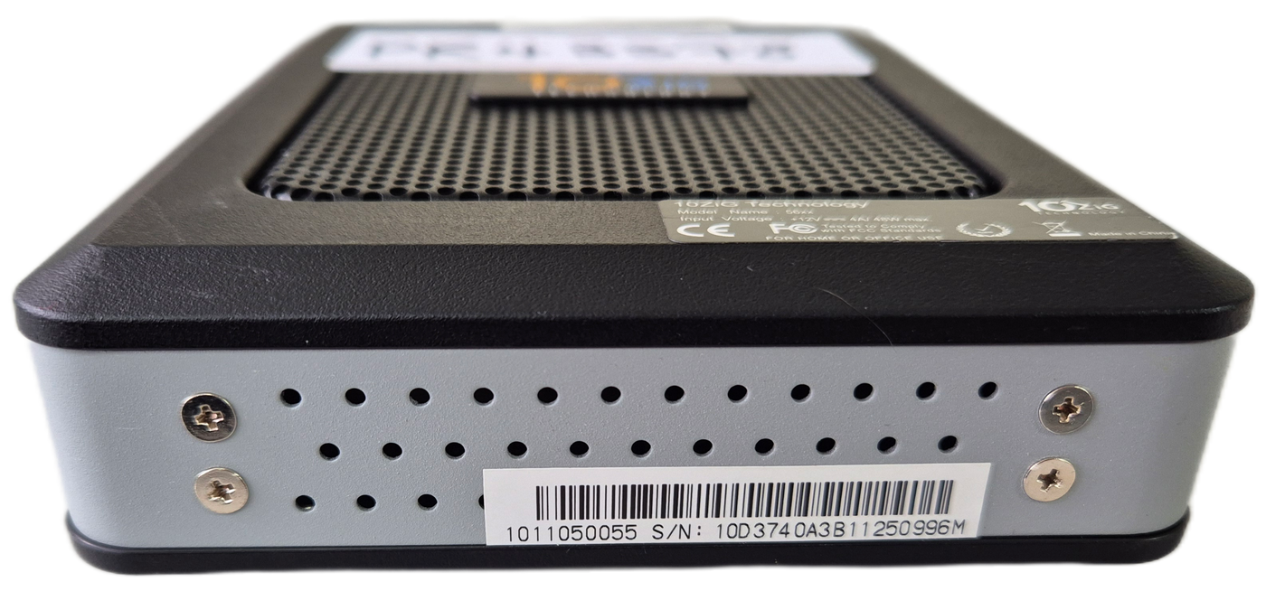 10Zig Technology 512MB RAM 500MB SSD Intel Atom 1.60Ghz Linux Thin Client - NO ADAPTER ( 5602 56xx ) USED