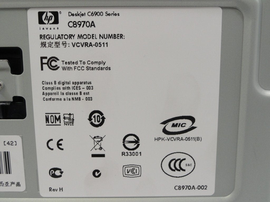 PR13760_6940_HP DeskJet 6940 Colour Inkjet Printer - Image5