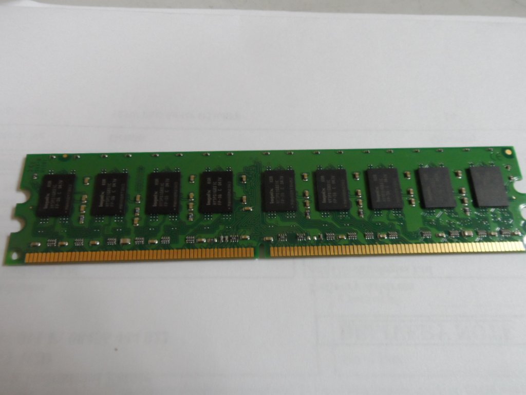 Kingston 2GB DDR2-800MHz PC2-6400 ECC Unbuffered DIMM ( KTD-DM8400C6E/2G 9905321-031 ) REF