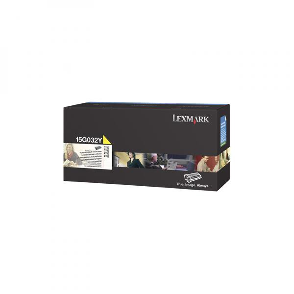 Lexmark colour yellow laser cartridge ( 15G032Y ) NEW OLD STOCK FINAL SALE