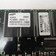 Samsung HP 512Mb DDR-200MHz PC1600 CL2 ECC 184-Pin RAM Module ( M383L6420DTS-CA0Q0 175918-042 ) REF