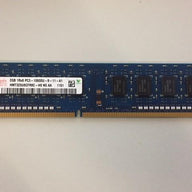 Hynix 2GB 1Rx8  1333MHz PC3-10600U 240-Pin DIMM DDR3 (HMT325U6CFR8C-H9 REF )