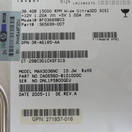 CA06560-B10100DC - Fujitsu HP 36.4GB SCSI 80 Pin 15Krpm 3.5in HDD in Caddy - Refurbished