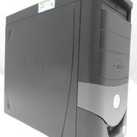 170L - Dell 170L 2.8Ghz 1Gb CD-RW Drive No HDD Optiplex PC - Dark Gray & Dark Blue - Scratched - USED