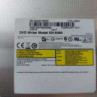 Samsung Internal Slimline 8x DVD-RW SATA Drive (SN-S083F/BEBE)