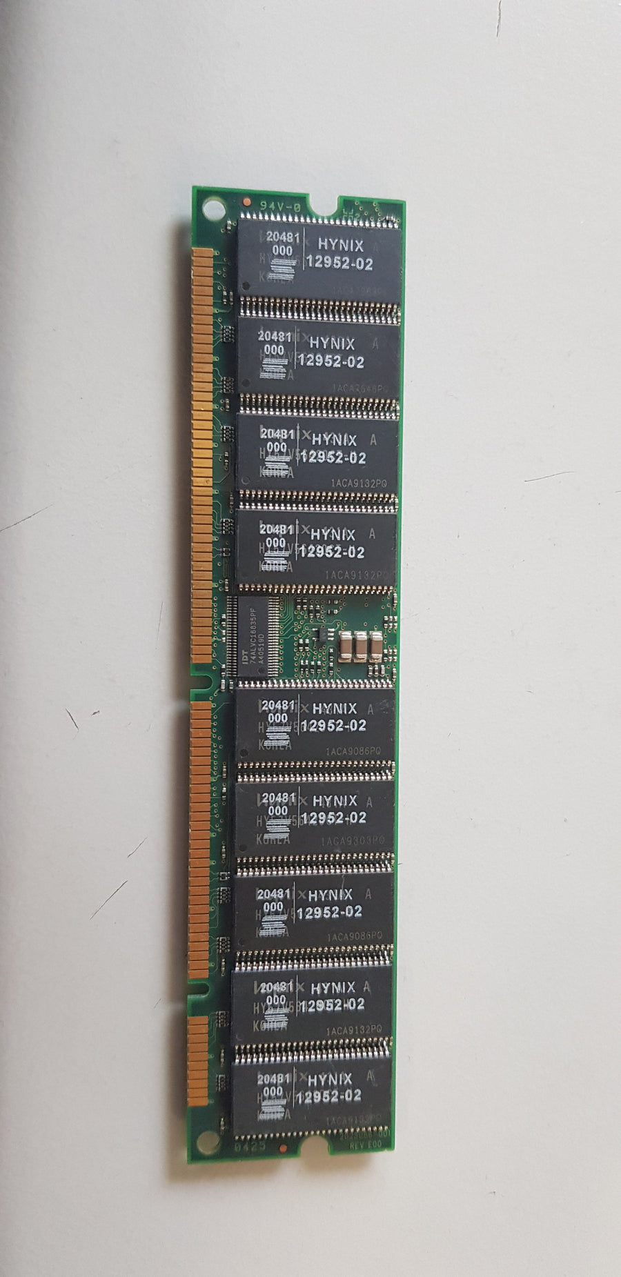 Kingston 1GB PC133 133MHz ECC Registered CL3 168-Pin DIMM Memory Module for Dell 311-1363 (KTD-PE1550/1024A  9965086-003)