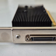 Matrox PCIe x16 512MB GDDR2 quad graphics card ( M9140-E512LAF ) USED
