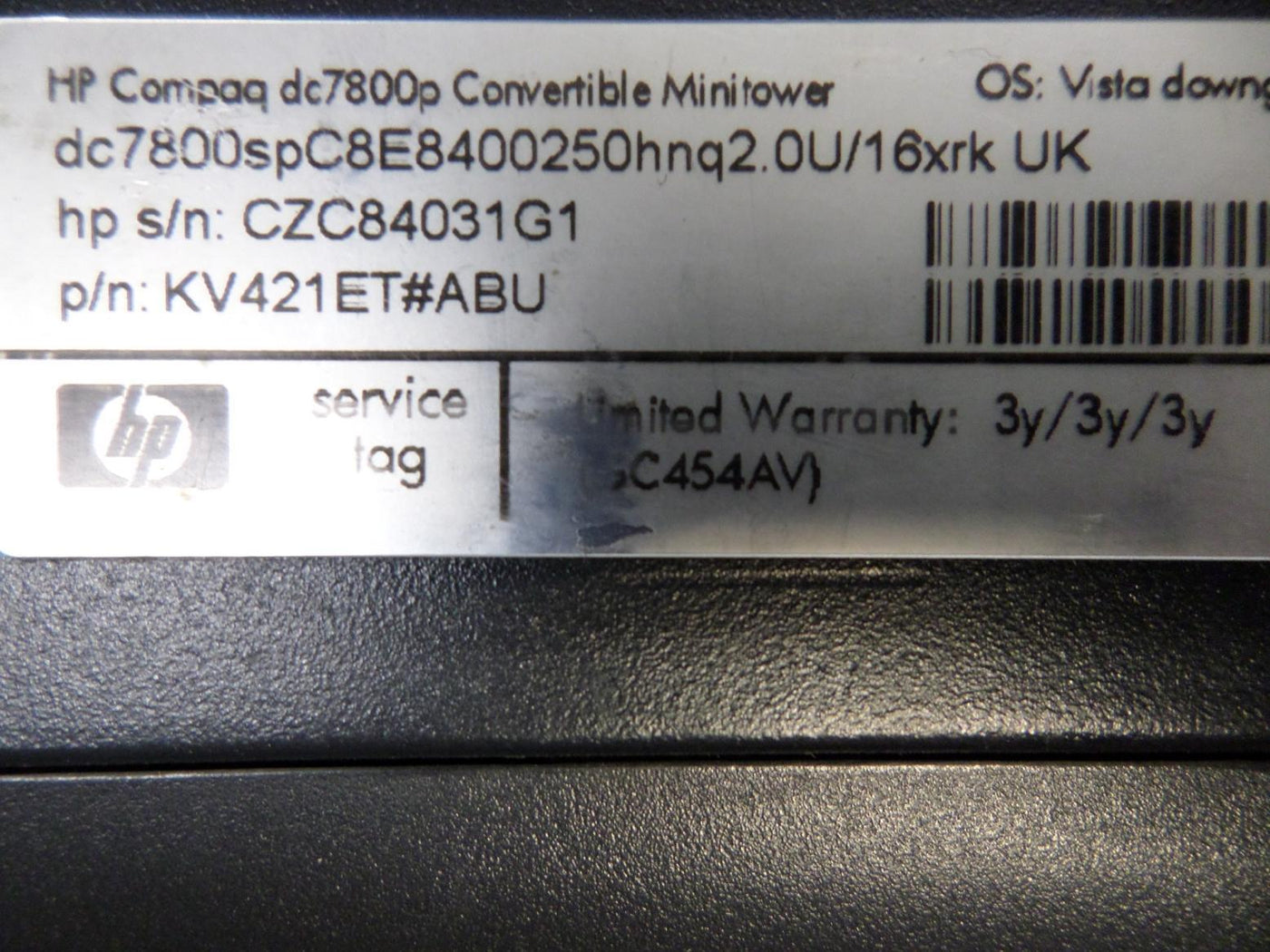 PR24752_dc7800p_HP Compaq dc7800 Core Duo 3GHz Minitower PC - Image4