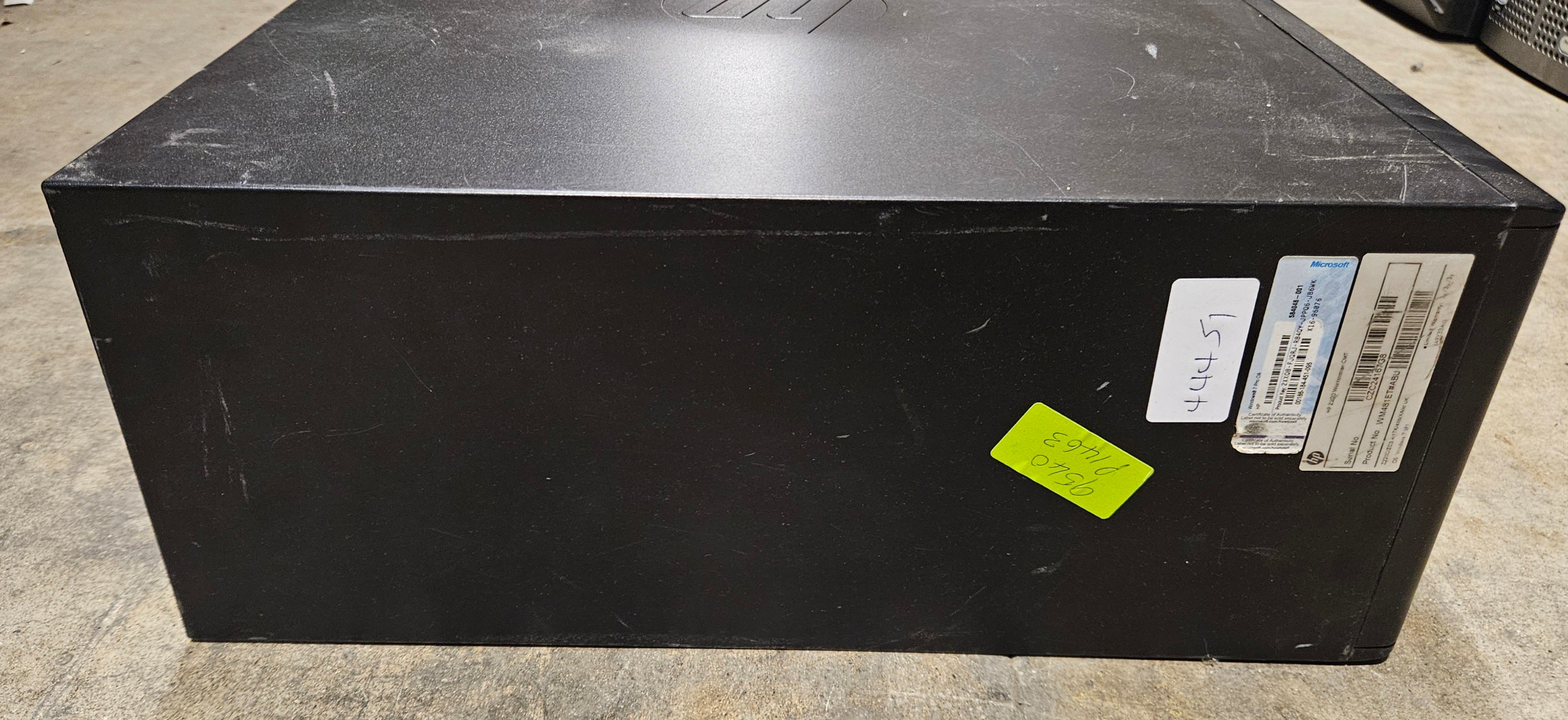 HP Z220 CMT 4GB RAM Xeon E3-1240 3.4GHz NO HDD NO OS Dual DVI Nvidia Quadro FX WinXP Pro COA ( WM481ET#ABU ) USED