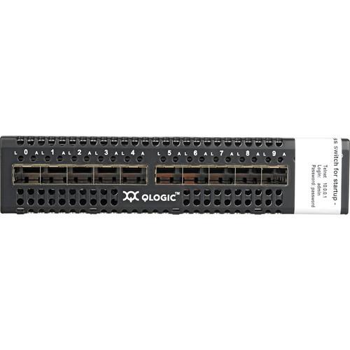 Q-Logic SANbox 1400 10-Port 4GB Fibre Channel Switch without SFPs (SANbox 1400 USED)